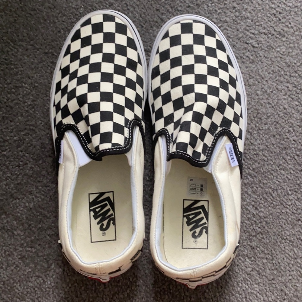 Checkered Vans
